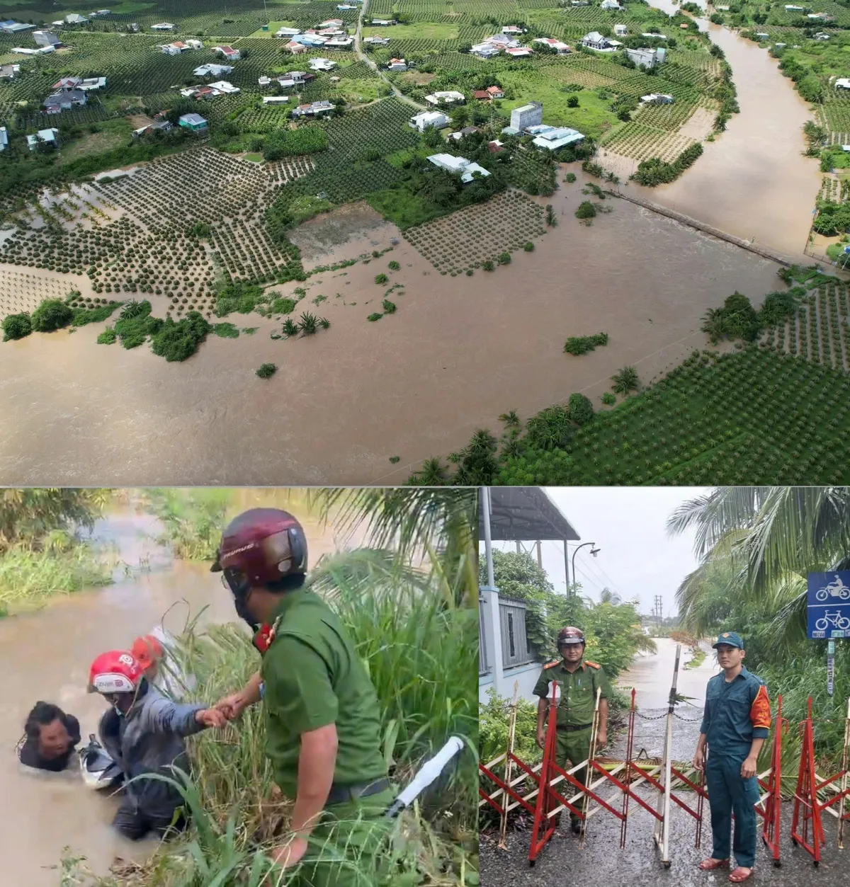 Lâm Đồng: Trắng đêm đưa người dân ra khỏi vùng nước lũ - Ảnh 1.