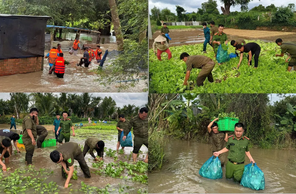 Lâm Đồng: Trắng đêm đưa người dân ra khỏi vùng nước lũ - Ảnh 8.