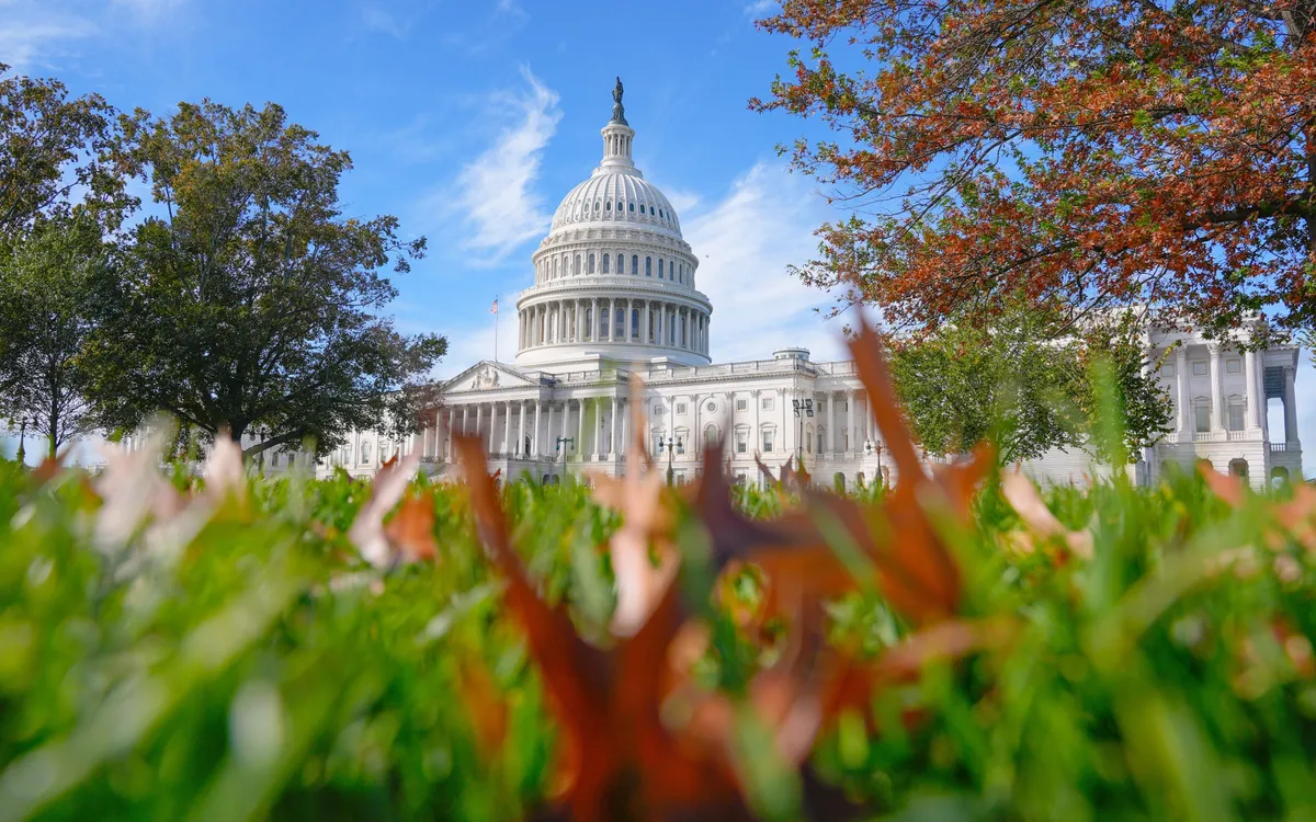 Tòa nhà Quốc hội Mỹ tại Washington (Ảnh: AP)