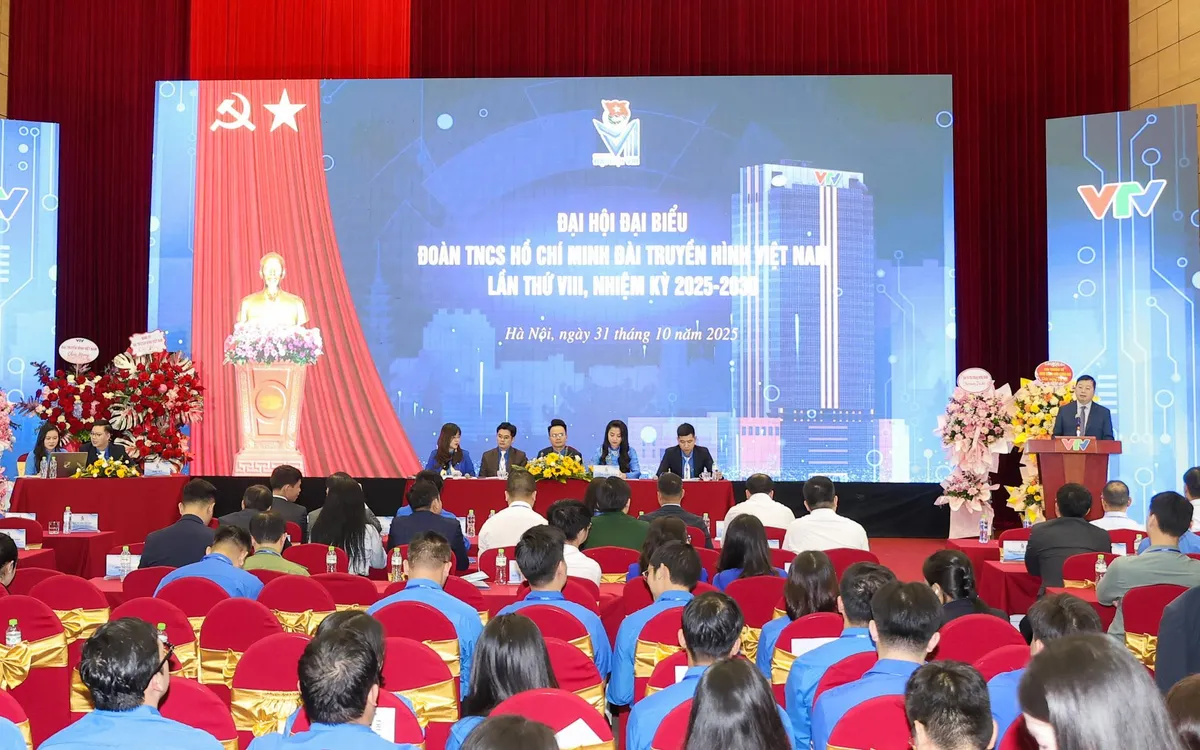Đại hội Đoàn TNCS Đài Truyền hình Việt Nam khoá VIII, nhiệm kỳ 2025-2030