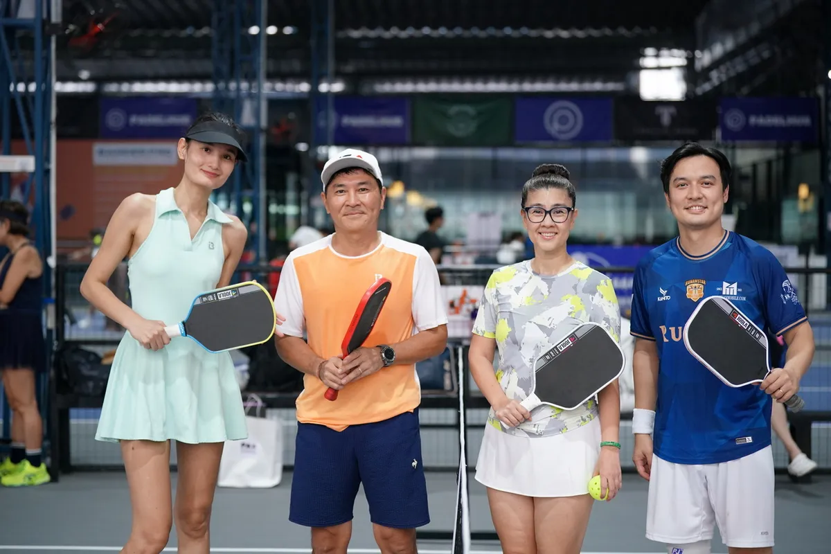 Dàn sao "đổ bộ" giải đấu Pickleball Couple Cup 2025- Ảnh 2.