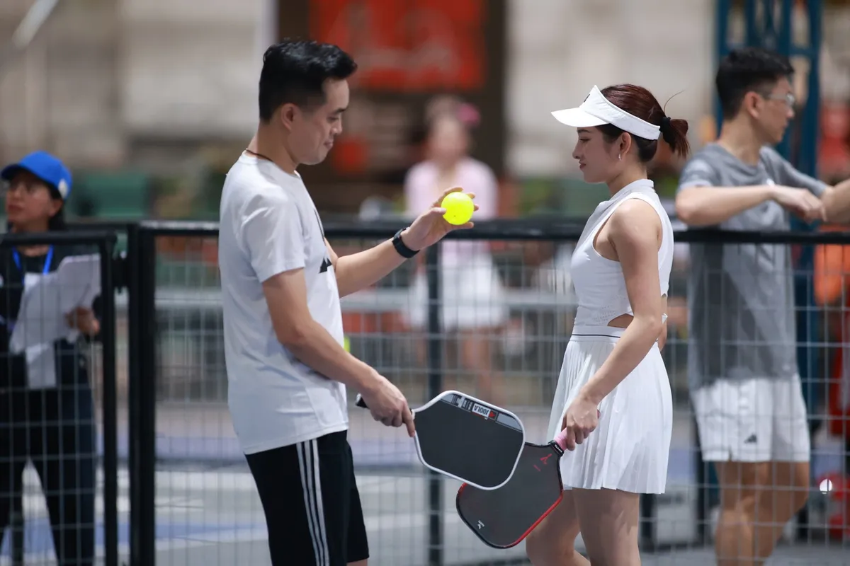 Dàn sao "đổ bộ" giải đấu Pickleball Couple Cup 2025- Ảnh 3.