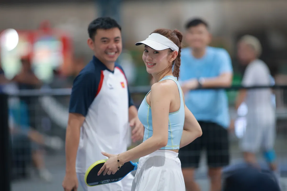 Dàn sao "đổ bộ" giải đấu Pickleball Couple Cup 2025- Ảnh 5.