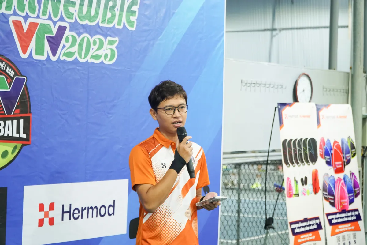 150 vận động viên tham dự giải Pickleball Newbie VTV 2025  - Ảnh 4.