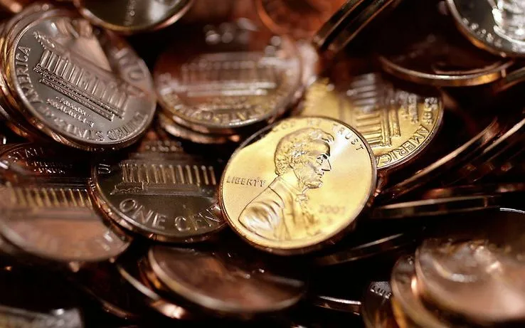 Tiền xu của Mỹ. (Nguồn: AP)