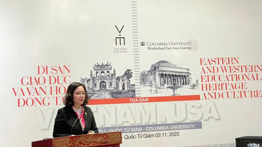 Tọa đàm “Di sản giáo dục và văn hóa Đông - Tây” - Ảnh 1.