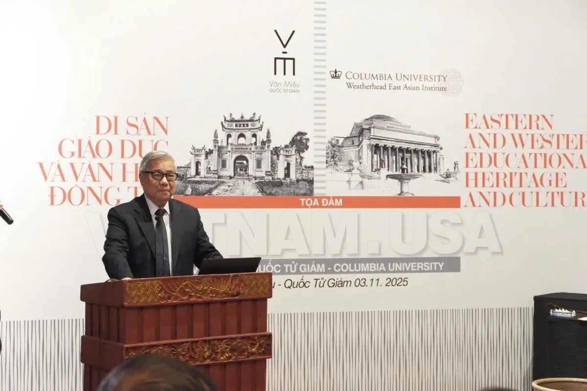 Tọa đàm “Di sản giáo dục và văn hóa Đông - Tây” - Ảnh 2.