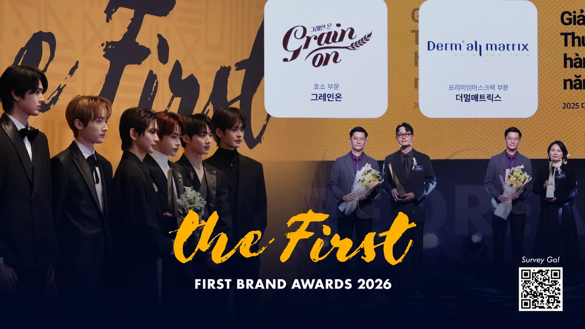 Thương hiệu H&agrave;n Quốc n&agrave;o được người Việt Nam y&ecirc;u th&iacute;ch nhất 2026?- Ảnh 1.