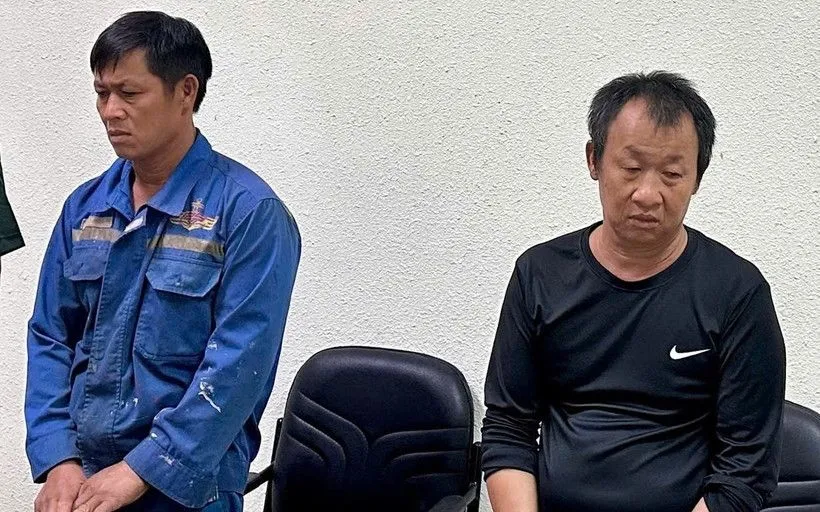 Các đối tượng tại Cơ quan Công an. 