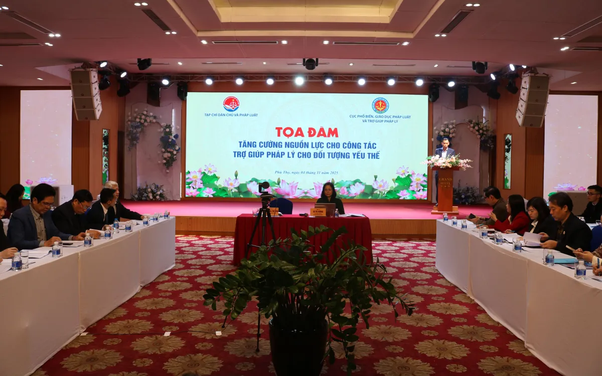 Quang cảnh buổi Tọa đàm. Ảnh: Quốc Hưng