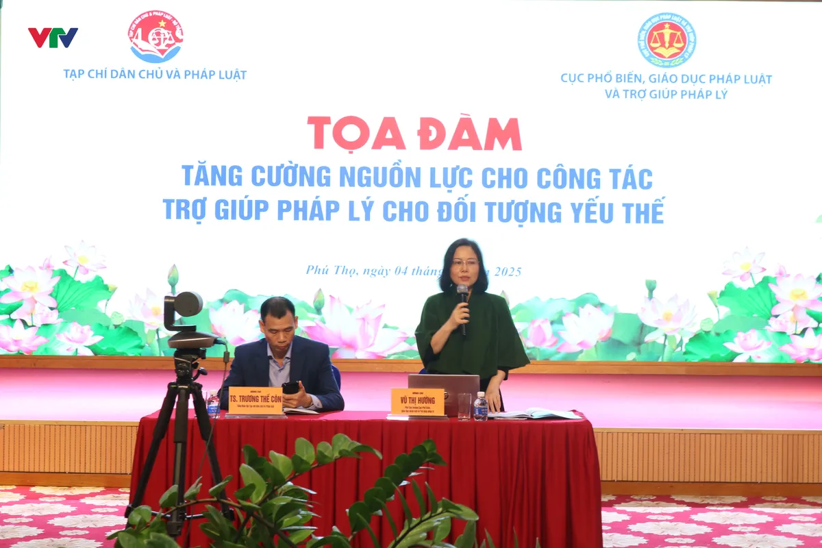 Tăng cường nguồn lực cho công tác trợ giúp pháp lý cho đối tượng yếu thế - Ảnh 3.