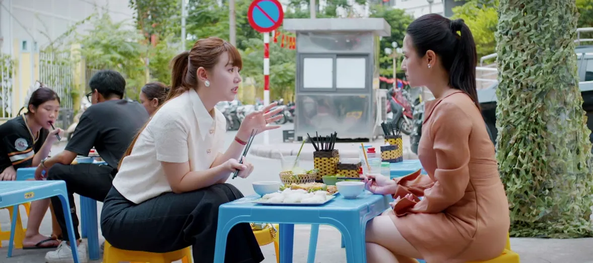 Gió ngang khoảng trời xanh - Tập 37: Từ tình trường đau thương, Ngân liếc mắt đã 'đọc vị' được Linh - Đăng- Ảnh 2.