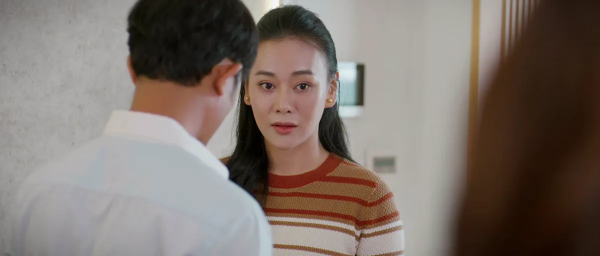 Gió ngang khoảng trời xanh - Tập 38: Mỹ Anh bắt đầu nghi ngờ chồng ngoại tình - Ảnh 5.