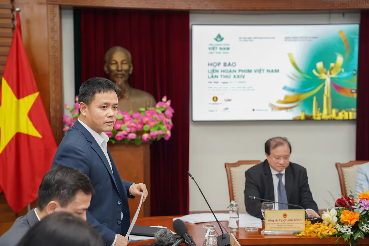 “Mưa đỏ” vào “đường đua” tới Bông Sen Vàng” tại LHP Việt Nam XXIV - Ảnh 1.