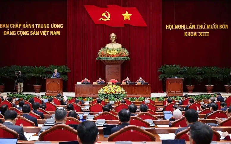 Khai mạc Hội nghị lần thứ 14 Ban Chấp hành Trung ương Đảng khóa XIII - Ảnh: VGP