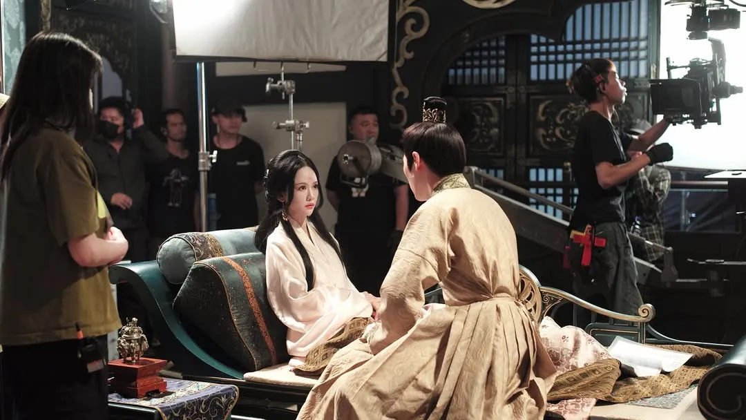 Trần Kiều Ân tiếp tục ghi điểm với vai phụ trong Sơn hà chẩm - Ảnh 1.