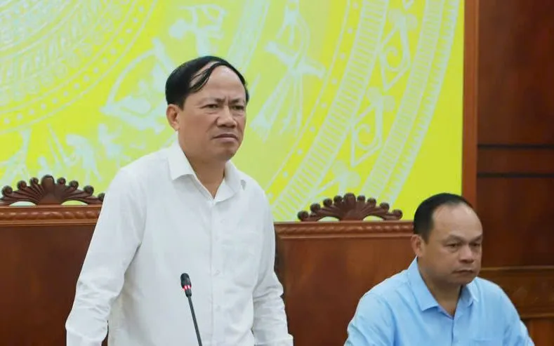 Chủ tịch UBND tỉnh Gia Lai - Phạm Anh Tuấn chỉ đạo ứng phó bão số 13.