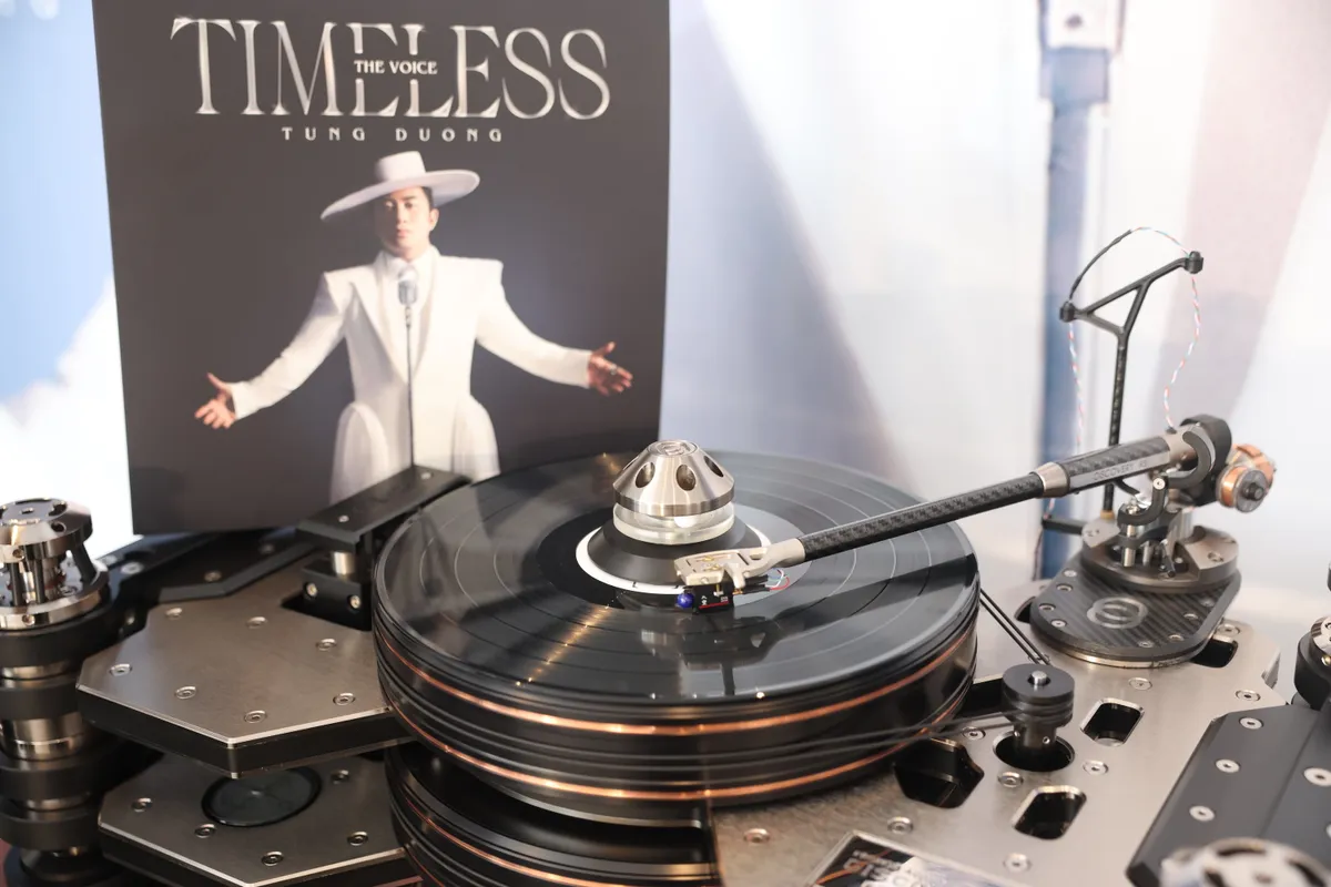 Tùng Dương hát những tình khúc bất hủ của nhạc Việt trong đĩa than đầu tay - Ảnh 2.