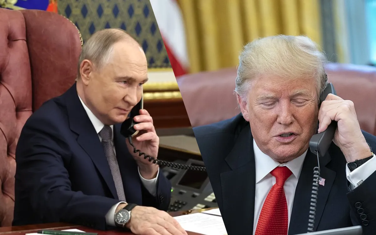 Tổng thống Nga Putin (bên trái) và Tổng thống Mỹ Trump (Ảnh: Kremlin.ru, White House)