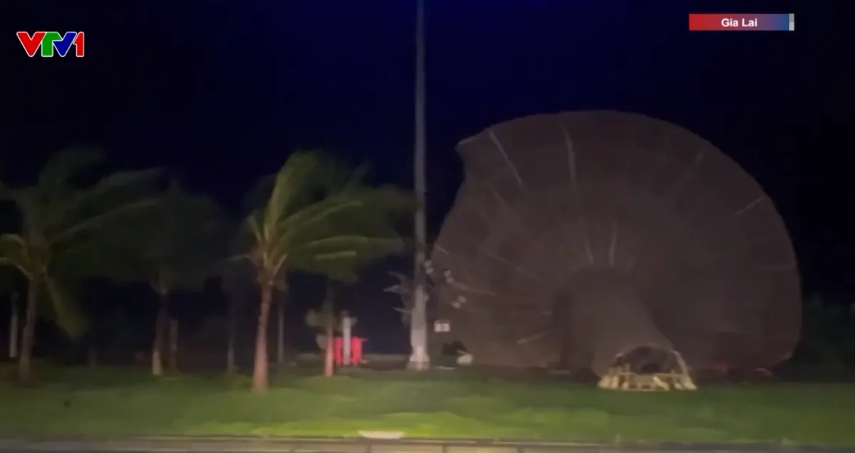 Gia Lai: Gió mạnh, hàng loạt cây xanh gãy đổ, nhiều nơi mất điện- Ảnh 2.