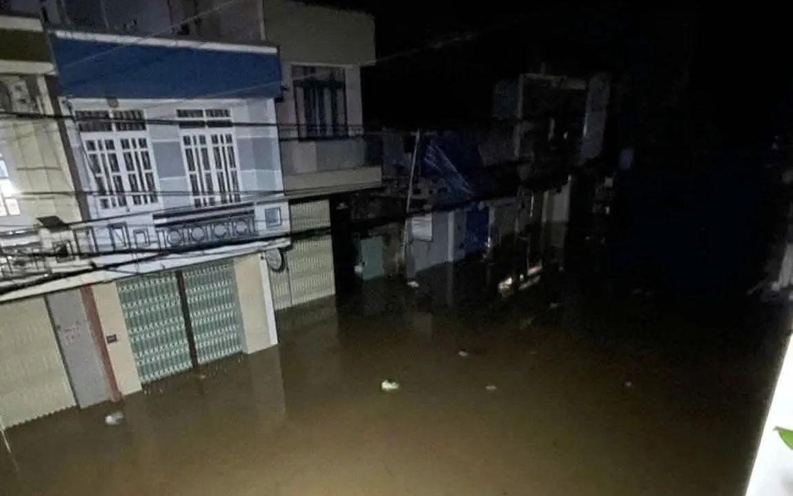 Nước dâng cao bất thường tại nhiều nơi ở tỉnh Đắk Lắk.