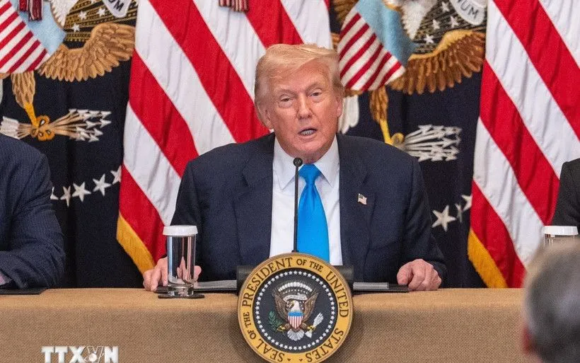 Tổng thống Mỹ Donald Trump. (Ảnh: THX/TTXVN)