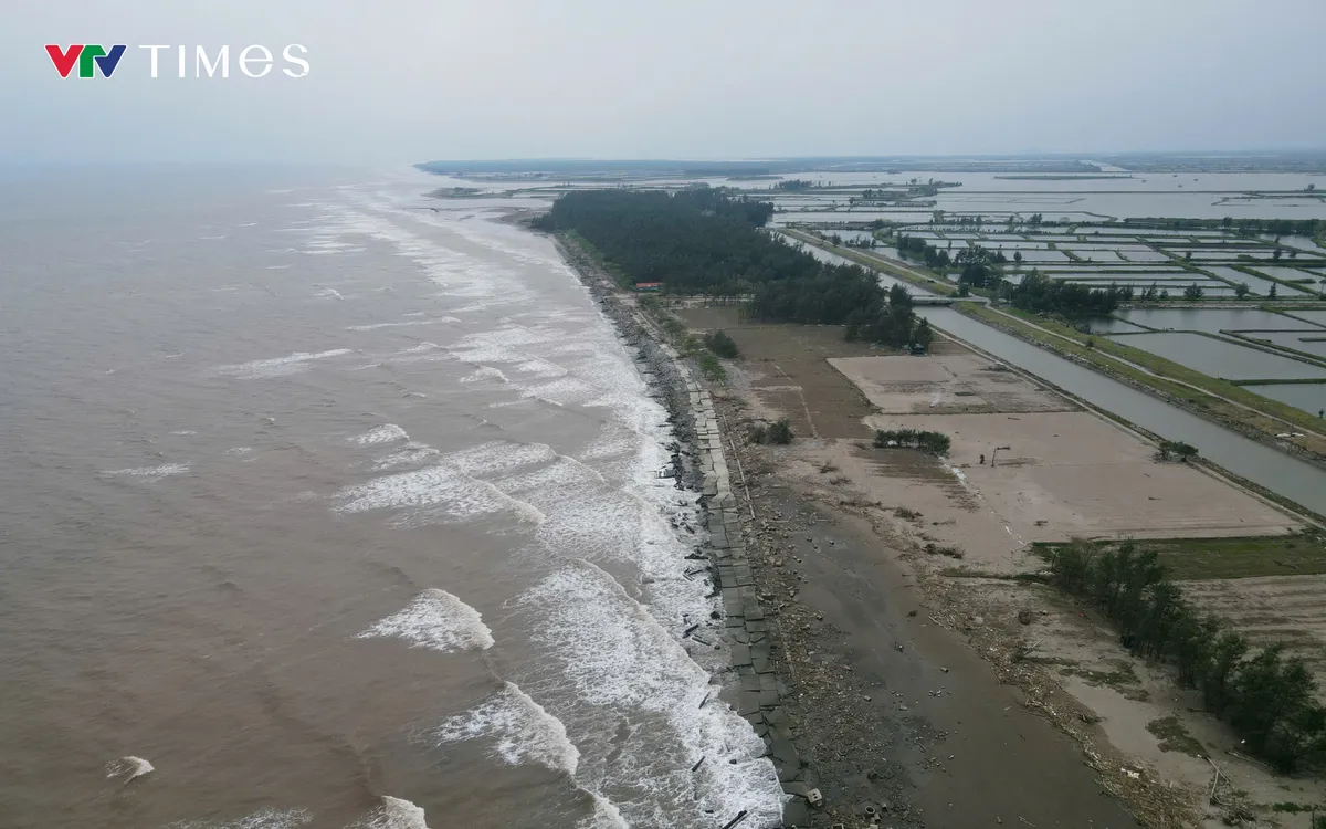 Bờ kè khu du lịch sinh thái Rạng Đông dài khoảng 2km, có nhiệm vụ chắn sóng, bảo vệ rừng phi lao phòng hộ, vườn hoa màu, hệ thống ao đầm thủy sản của người dân và khu du lịch tránh khỏi tình trạng sạt lở, xói mòn. 