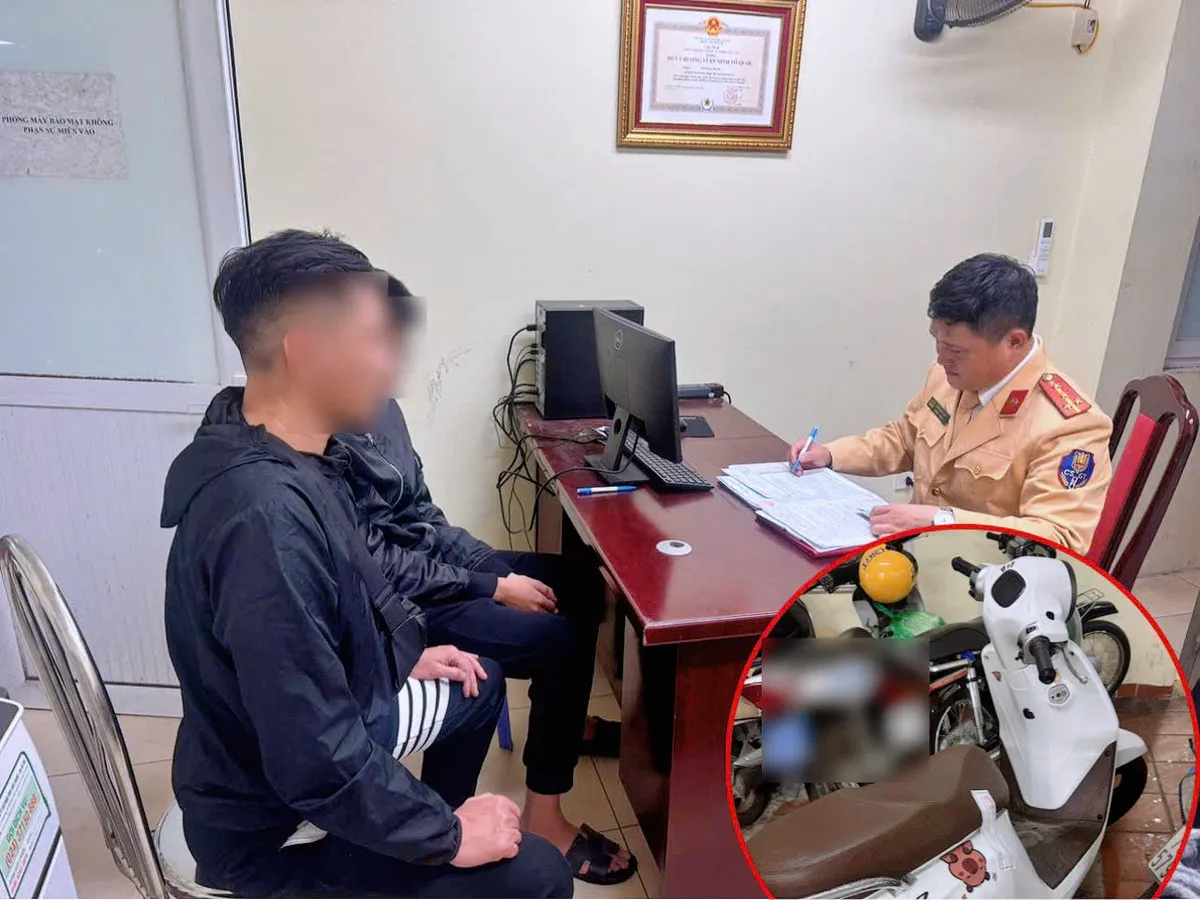 Hà Nội: CSGT xử phạt nhiều trường hợp vi phạm qua phản ánh của người dân- Ảnh 2.