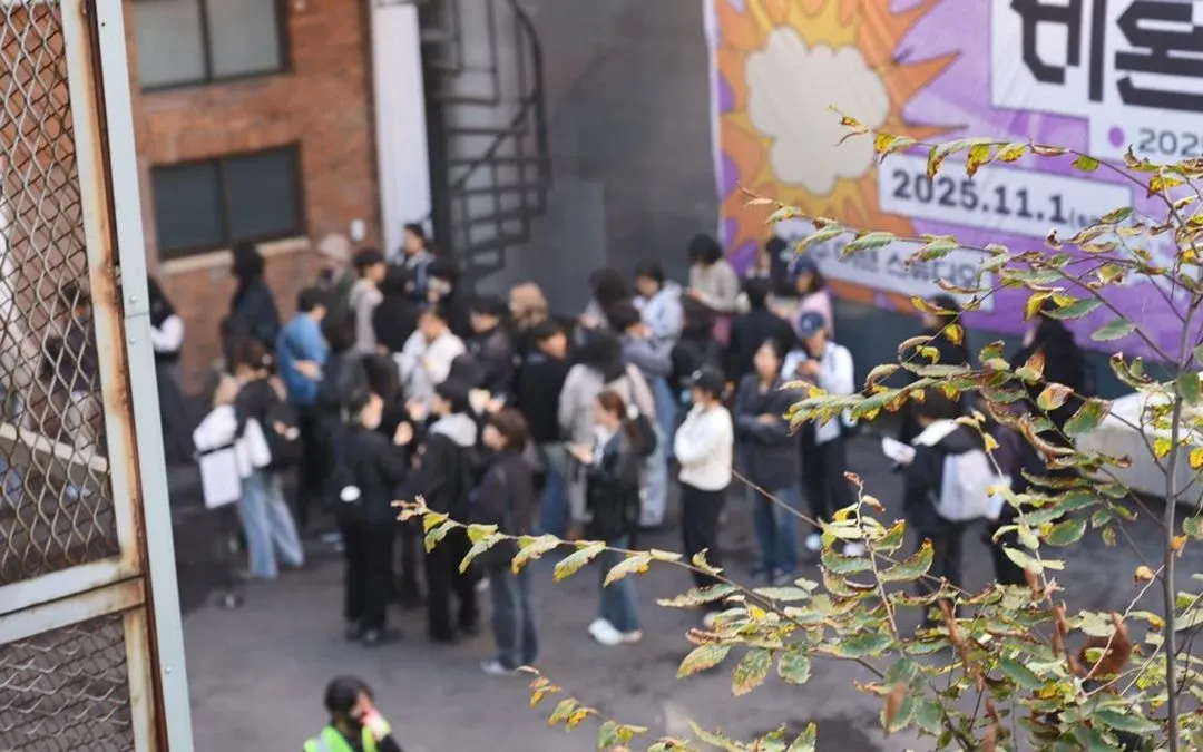 B-Fair - sự kiện tụ họp đầu tiên dành riêng cho những người phụ nữ theo phong trào "bihon" tại Seongsu-dong, Seoul, ngày 1/11/2025 (Ảnh: B-Fair)