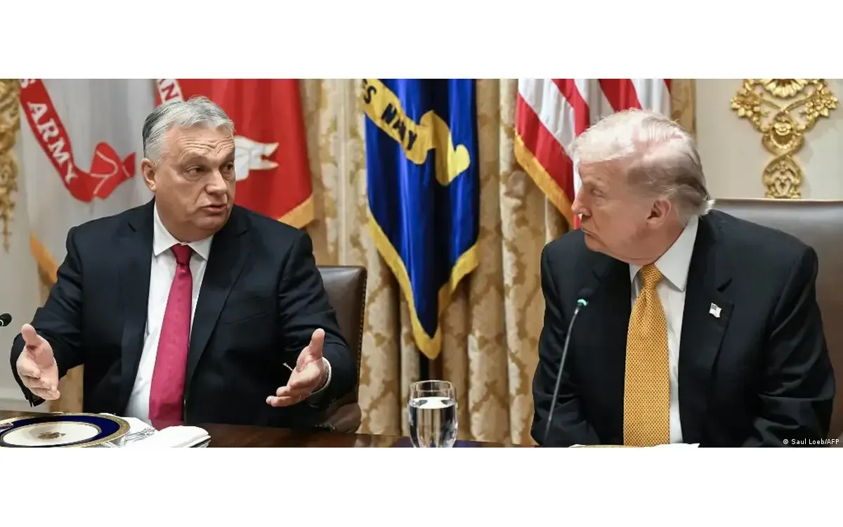 Thủ tướng Hungary Viktor Orban (bên trái) - một đồng minh lâu năm của Tổng thống Mỹ Donald Trump (Ảnh: AFP)