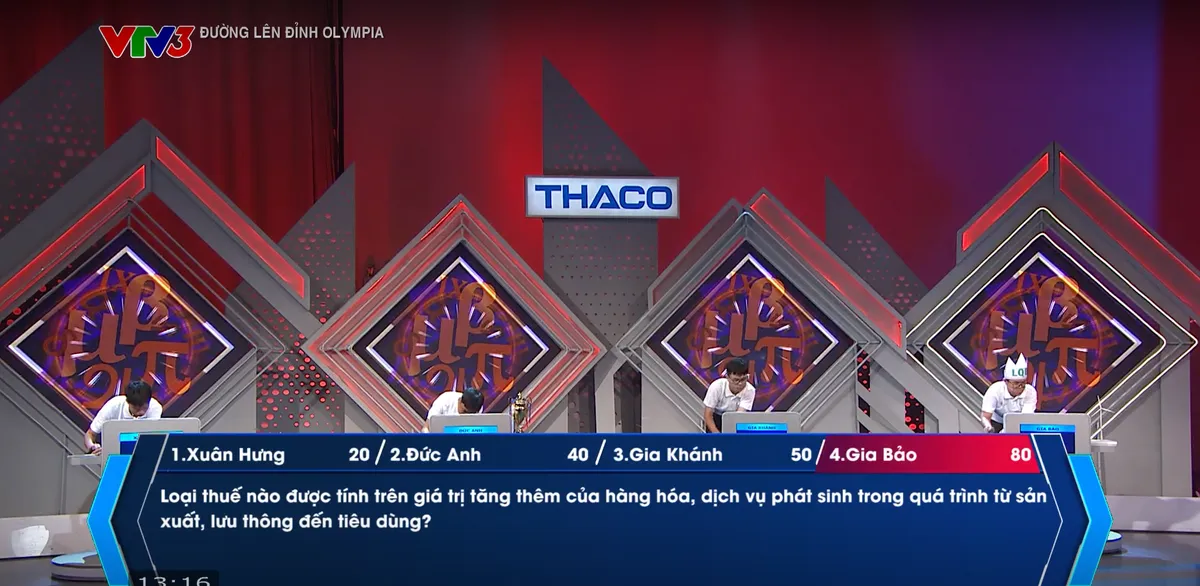 Đường lên đỉnh Olympia: Thí sinh giành vòng nguyệt quế từ đối thủ ngang tài ngang sức - Ảnh 2.