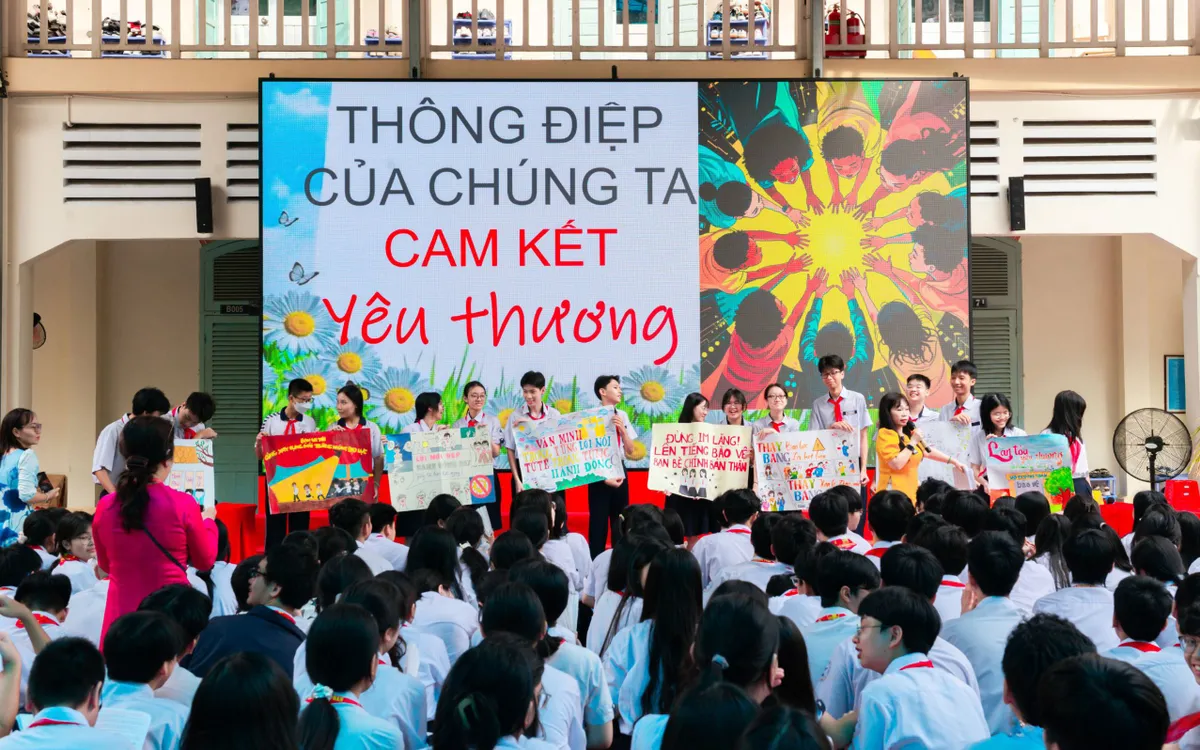 Ảnh: Nguyễn Thành Ý (Trường THCS Võ Trường Toản)