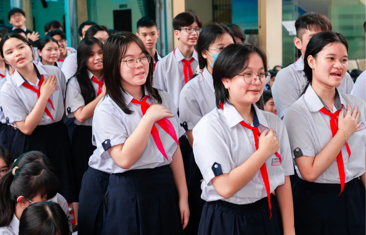 Trường học ở TP Hồ Chí Minh nâng cao nhận thức với bạo lực học đường - Ảnh 3.