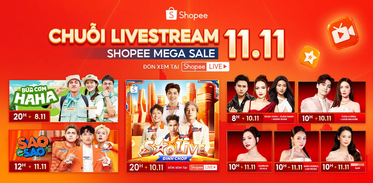 Shopee Mega Sale 11.11 - Đồng h&agrave;nh c&ugrave;ng nh&agrave; b&aacute;n h&agrave;ng tăng tốc cuối năm - Ảnh 2.