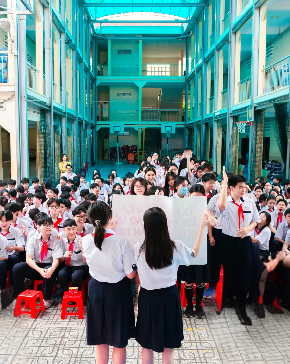 Trường học ở TP Hồ Chí Minh nâng cao nhận thức với bạo lực học đường - Ảnh 4.