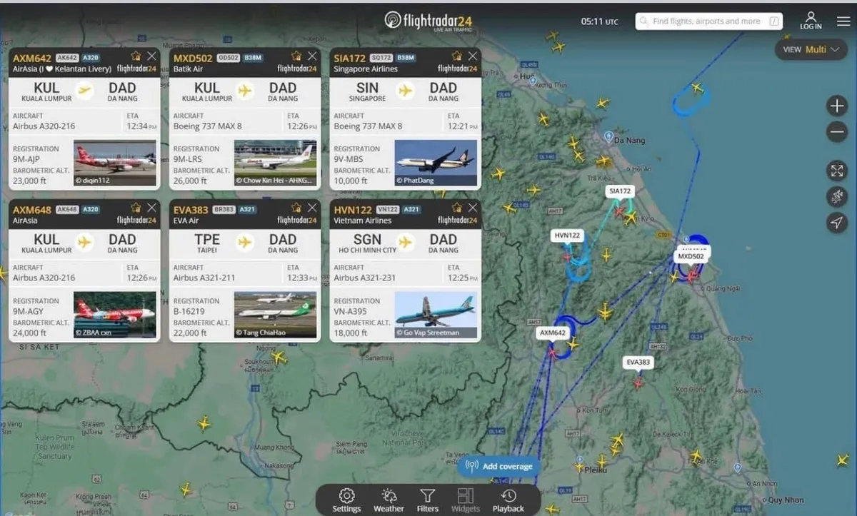 Liên tục nhiều drone bay trái phép trên vùng trời khu vực sân bay Đà Nẵng- Ảnh 1.