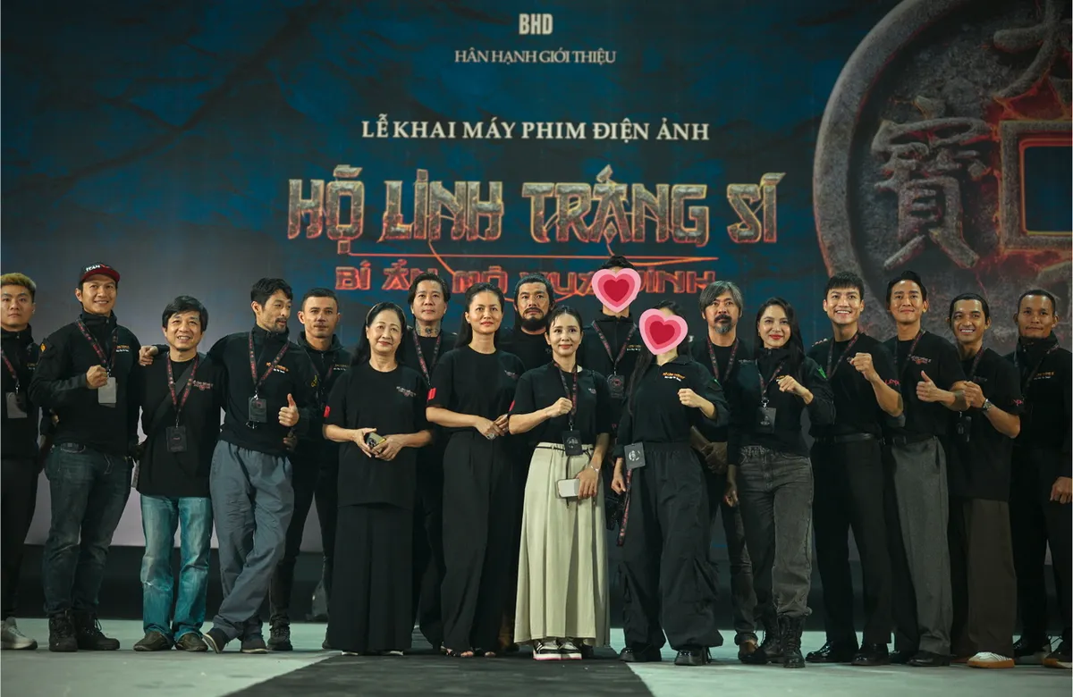 Chị đẹp Thúy Hiền đóng phim Hộ linh tráng sĩ - Ảnh 1.