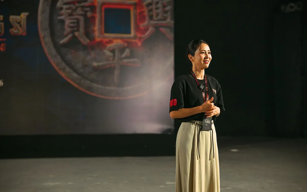 Cựu VĐV wushu Thúy Hiền.