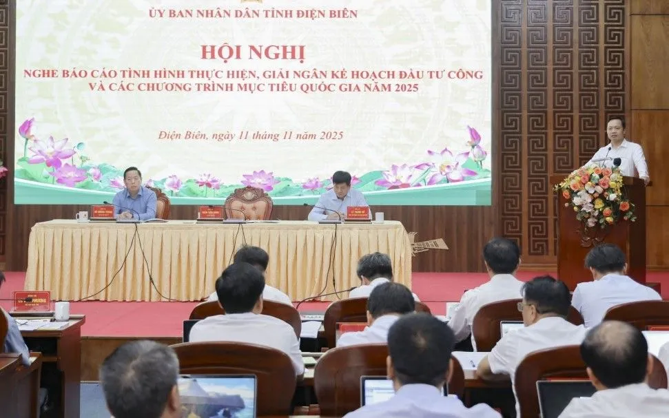 Điện Biên phấn đấu giải ngân đầu tư công năm 2025 đạt 100%