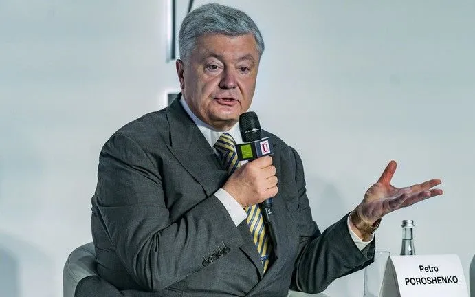 Cựu Tổng thống Ukraine Pyotr Poroshenko (Ảnh: NurPhoto/Getty Images)