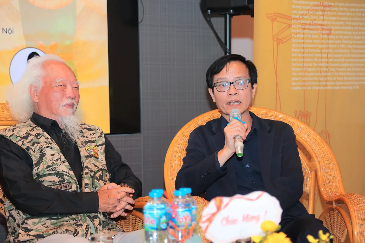 Nghệ sĩ 84 tuổi kể chuyện văn hóa Việt bằng con rối - Ảnh 2.