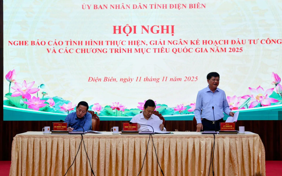 Điện Bi&ecirc;n lấy kết quả giải ng&acirc;n vốn đầu tư c&ocirc;ng l&agrave;m thước đo năng lực, uy t&iacute;n người đứng đầu - Ảnh 2.