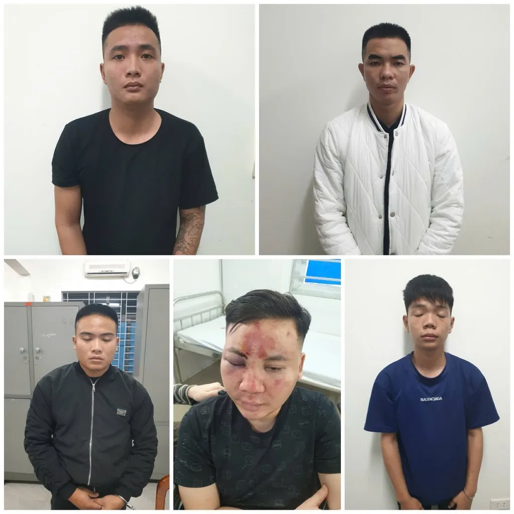 Mâu thuẫn tại quán ăn, nhóm người lái ô tô lao vào đám đông - Ảnh 1.