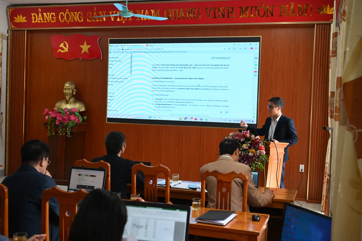 Khi công nghệ số chạm đến từng cán bộ, từng người dân  - Ảnh 4.