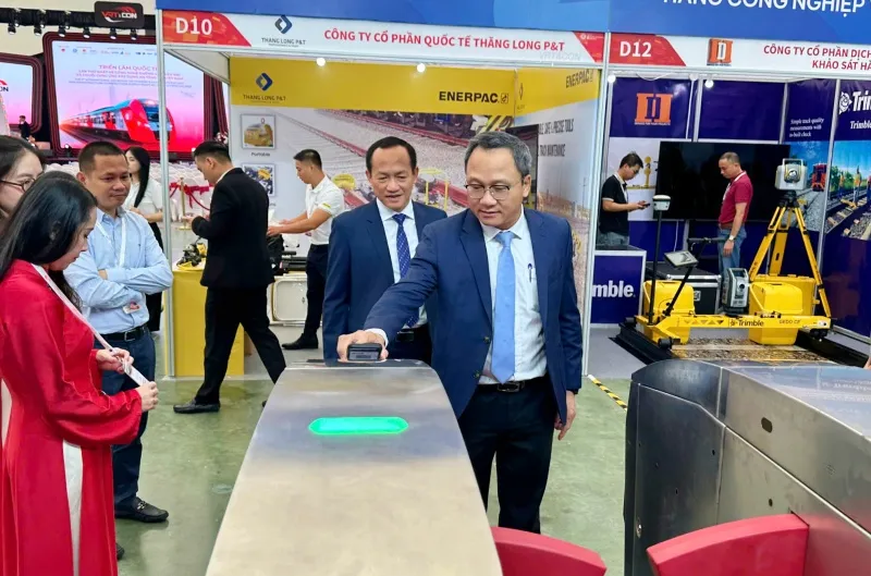 Hà Nội Metro giới thiệu công nghệ sinh trắc học tại VRT&CONS 2025 - Ảnh 1.