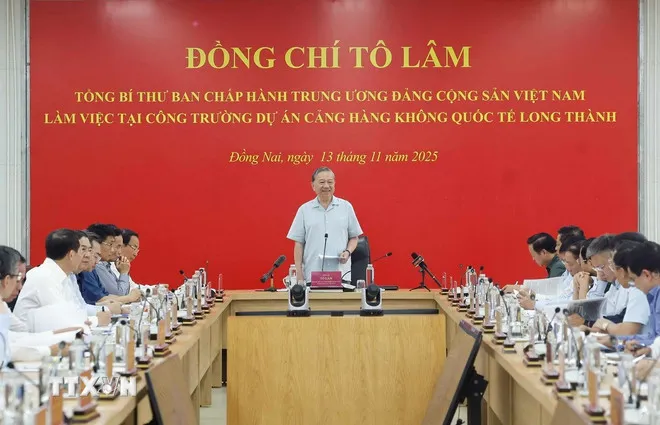 Tổng Bí thư: Long Thành phải là hình mẫu mới về hạ tầng hàng không hiện đại- Ảnh 3.