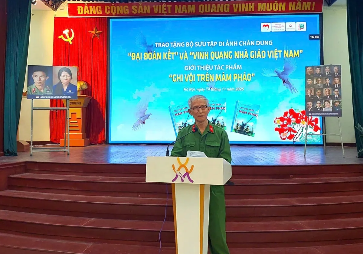 Ký ức người lính sống động trong “Ghi vội trên mâm pháo” - Ảnh 2.