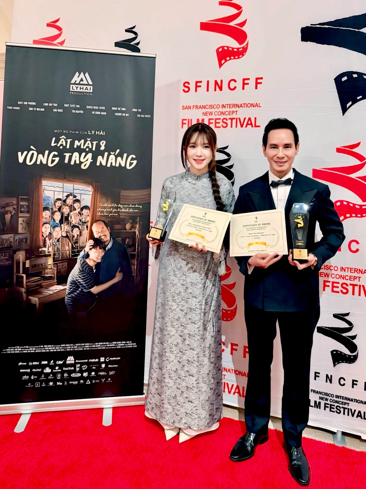 Lý Hải thắng 2 giải tại Liên hoan phim Quốc tế ý tưởng mới San Francisco 2025  - Ảnh 3.