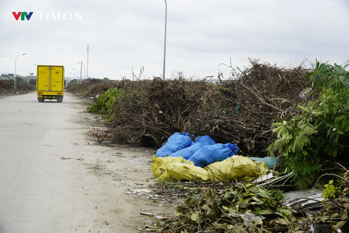 Nghệ An: Nhanh chóng xử lý rác thải chất đống cao ngút hai bên đường ở trung tâm đô thị - Ảnh 5. Nghệ An: Nhanh chóng xử lý rác thải chất đống cao ngút hai bên đường ở trung tâm đô thị - Ảnh 5.