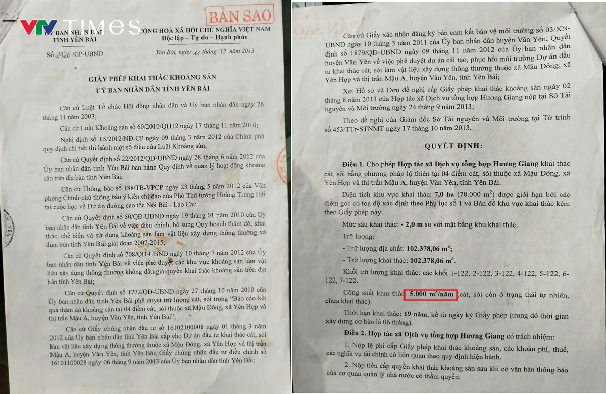 Sông Hồng đoạn qua Mậu A – Xuân Ái (Lào Cai): Khai thác cát ngày đêm, ai chịu trách nhiệm? - Ảnh 7.